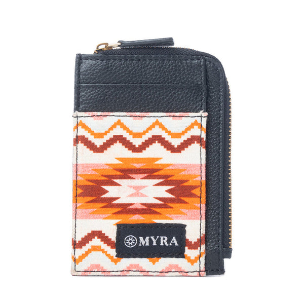 Leather Credit Card Holder -  Boot Wallet - Myra Bag
