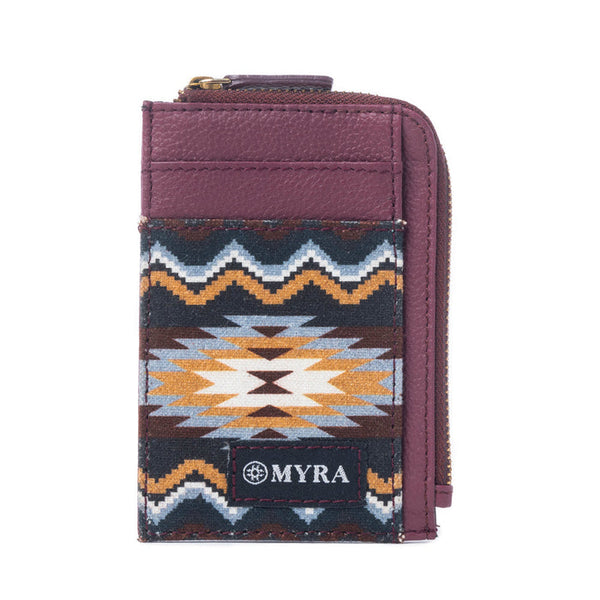Leather Credit Card Holder -  Boot Wallet - Myra Bag