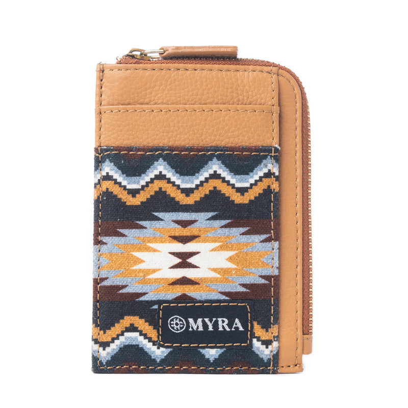 Leather Credit Card Holder -  Boot Wallet - Myra Bag