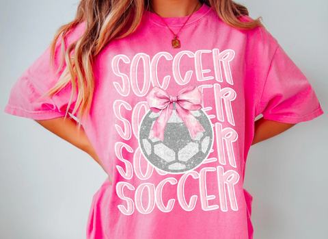 SOCCER COQUETTE BOW