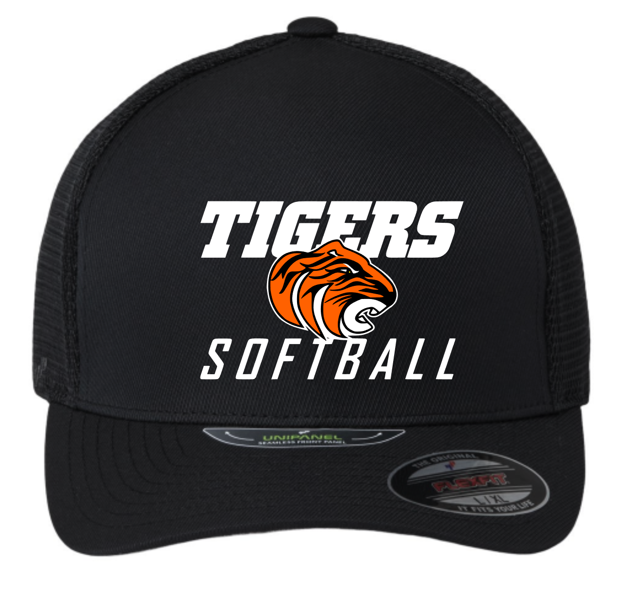 TIGERS SOFTBALL FLEX FIT HAT