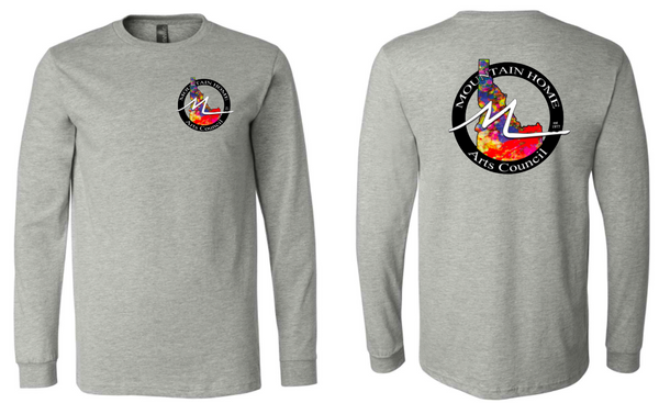 MH ARTS COUNCIL L/S TEE - MULTI COLORS - FRONT + BACK
