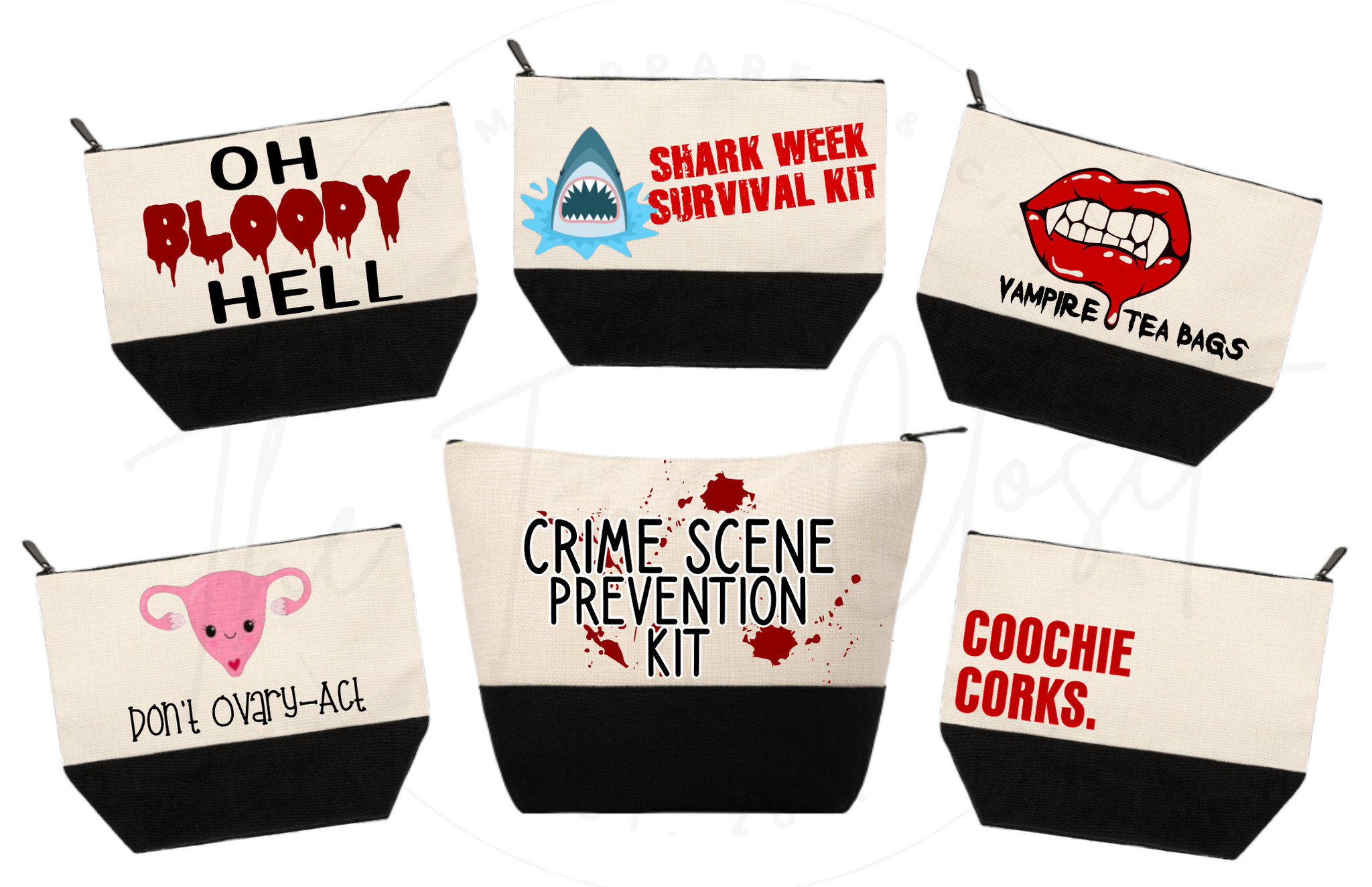 Period Pouch - Funny Cosmetic Bag