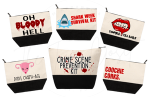 Period Pouch - Funny Cosmetic Bag