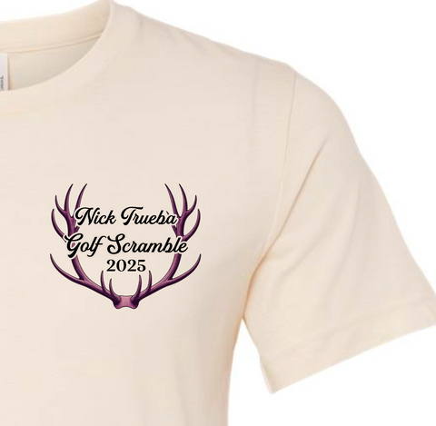 TRUEBA GOLF SCRAMBLE TEE - NATURAL