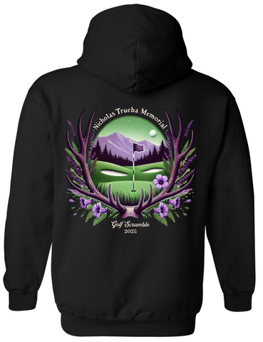 TRUEBA GOLF SCRAMBLE HOODIE - BLACK