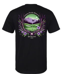 TRUEBA GOLF SCRAMBLE TEE - BLACK