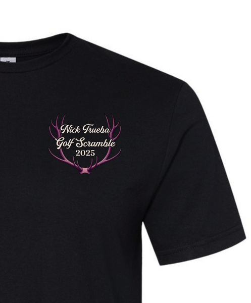 TRUEBA GOLF SCRAMBLE TEE - BLACK