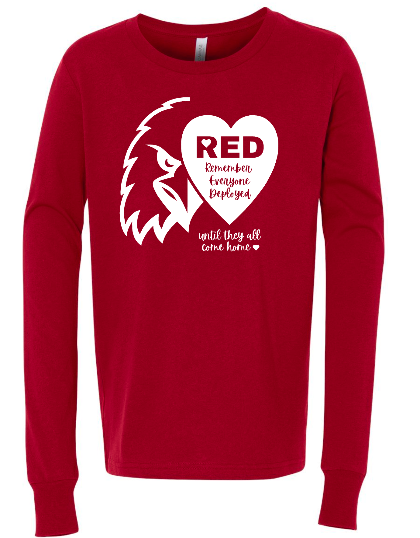 STEPHENSEN ELEMENTARY LONG SLEEVE TEE - RED FRIDAY