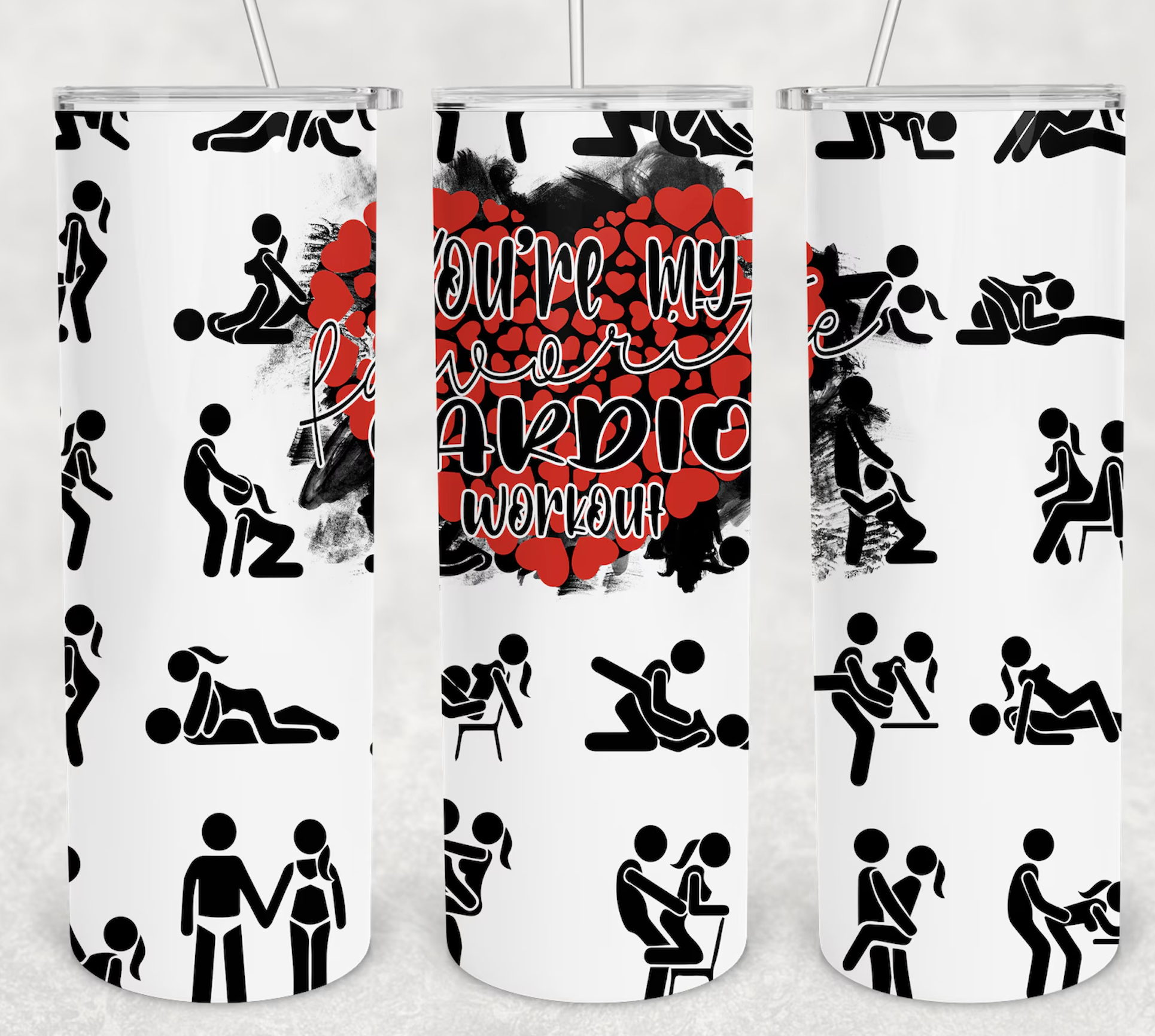 You're My Favorite Cardio Skinny Tumbler