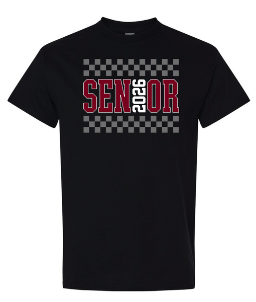 2026 SENIOR CELEBRATION FUNDRAISER TEE - YOU PICK TITLE - BLACK - BENNETT MOUNTAIN