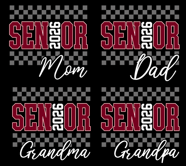 2026 SENIOR CELEBRATION FUNDRAISER TEE - YOU PICK TITLE - BLACK - BENNETT MOUNTAIN