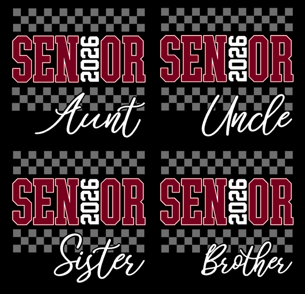 2026 SENIOR CELEBRATION FUNDRAISER TEE - YOU PICK TITLE - BLACK - BENNETT MOUNTAIN