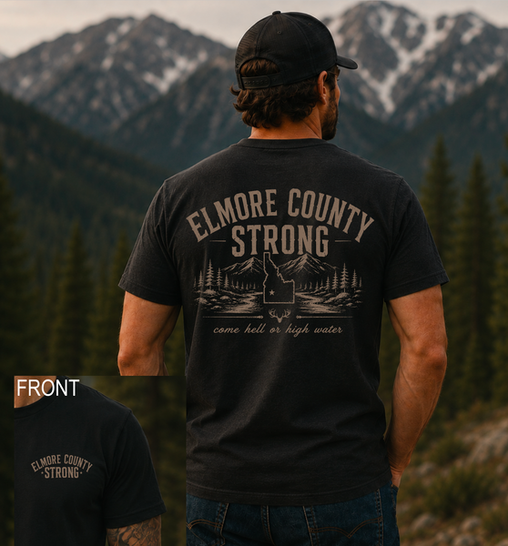 ELMORE COUNTY STRONG - LC & BACK