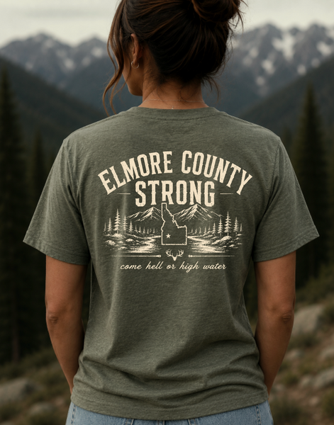 ELMORE COUNTY STRONG - LC & BACK