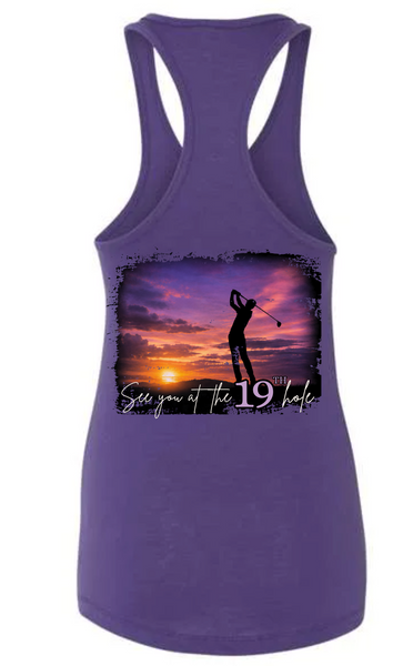 19TH HOLE FUNDRAISER TANK