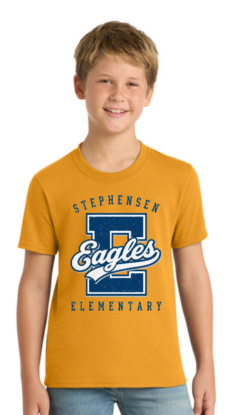 STEPHENSEN ELEMENTARY BIG E - GOLD