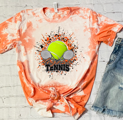 TIGERS TENNIS SPLATTER