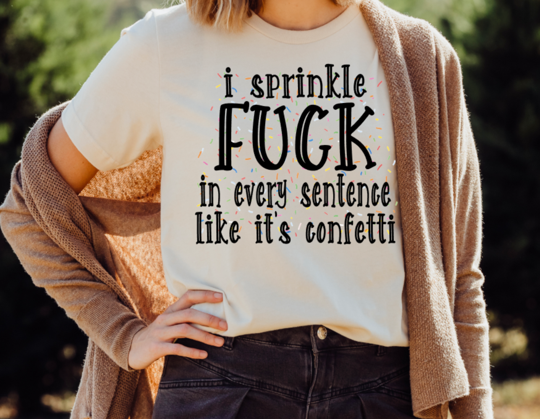 I SPRINKLE FUCK IN EVERY SENTENCE LIKE ITS CONFETTI