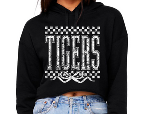 TIGERS WHITE BOW