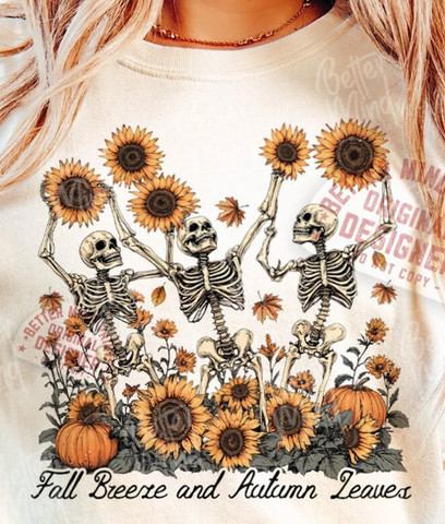 FALL BREEZE AND AUTUMN LEAVES