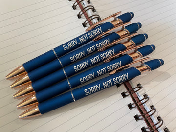 SORRY, NOT SORRY
