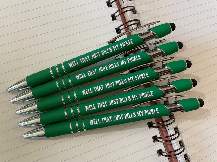 WELL THAT JUST DILLS MY PICKLE PEN