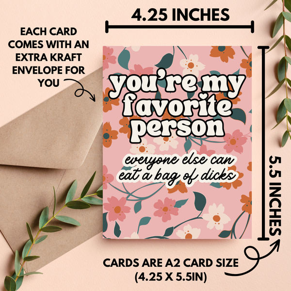 As Told By Ellie - Funny Snarky Friendship Card Just Because for Best Friend