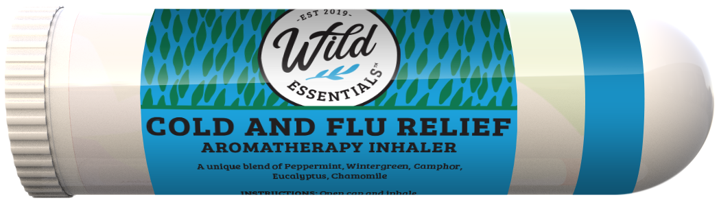 Wild Essentials - Cold and Flu Relief  Aromatherapy Inhalers