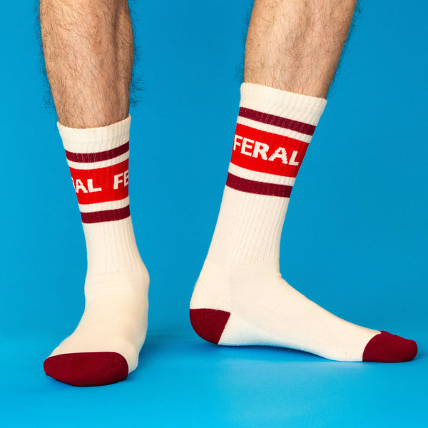 Gumball Poodle - Feral Gym Crew Socks