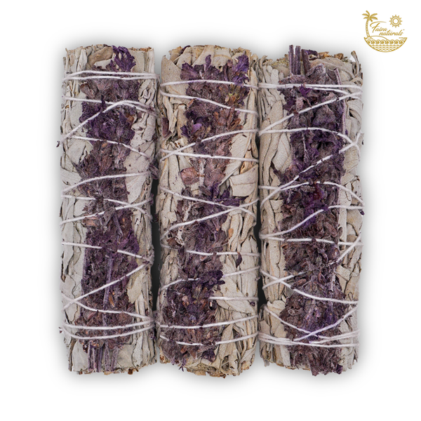 Faiza Naturals - Lavender and White Sage Bundles
