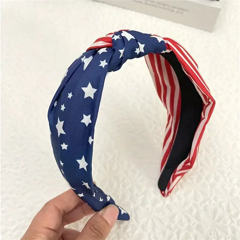 Kate Tuesday Jewelry - Stripes and Stars Patriotic Headband