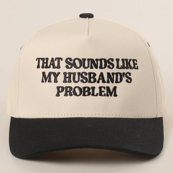 Fashion City - THAT SOUNDS LIKE..Embroidered Two-Tone Trucker Hat