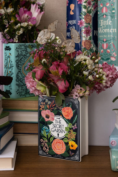 Steel Mill and Co. - Small Book Vase, The Secret Garden