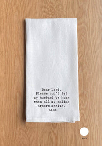 Second Nature by Hand - Dear Lord, Please don't let my husband be home when all my online orders arrive. -Amen..
