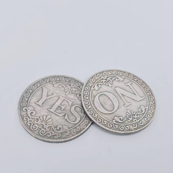 Mio Queena - YES/NO Game Decision Coin Collection Commemorative Coins