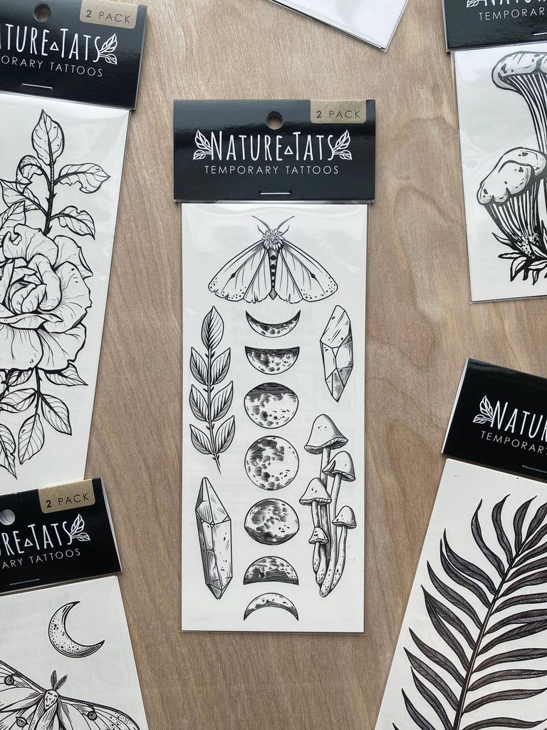 NatureTats Moon Magic Temporary Tattoo