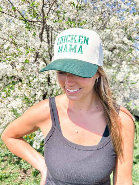 American Farm Company - Western 'Chicken Mama' Women's Embroidered Trucker Hat