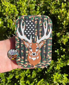 Southern Mama Freshies & More - Deer Flag Car Freshie 