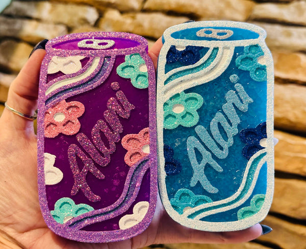 Sassy Fras Couture - Blue Alani Energy Drink Car Freshie 