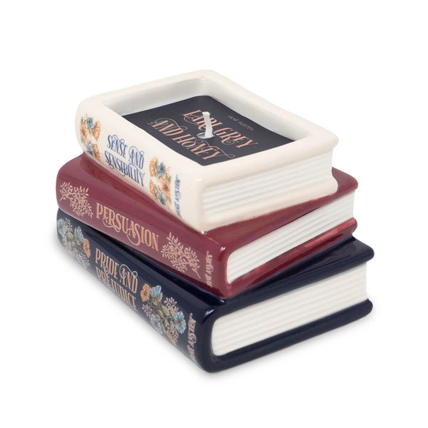 Steel Mill and Co. - Bookstack Candle, Jane Austen