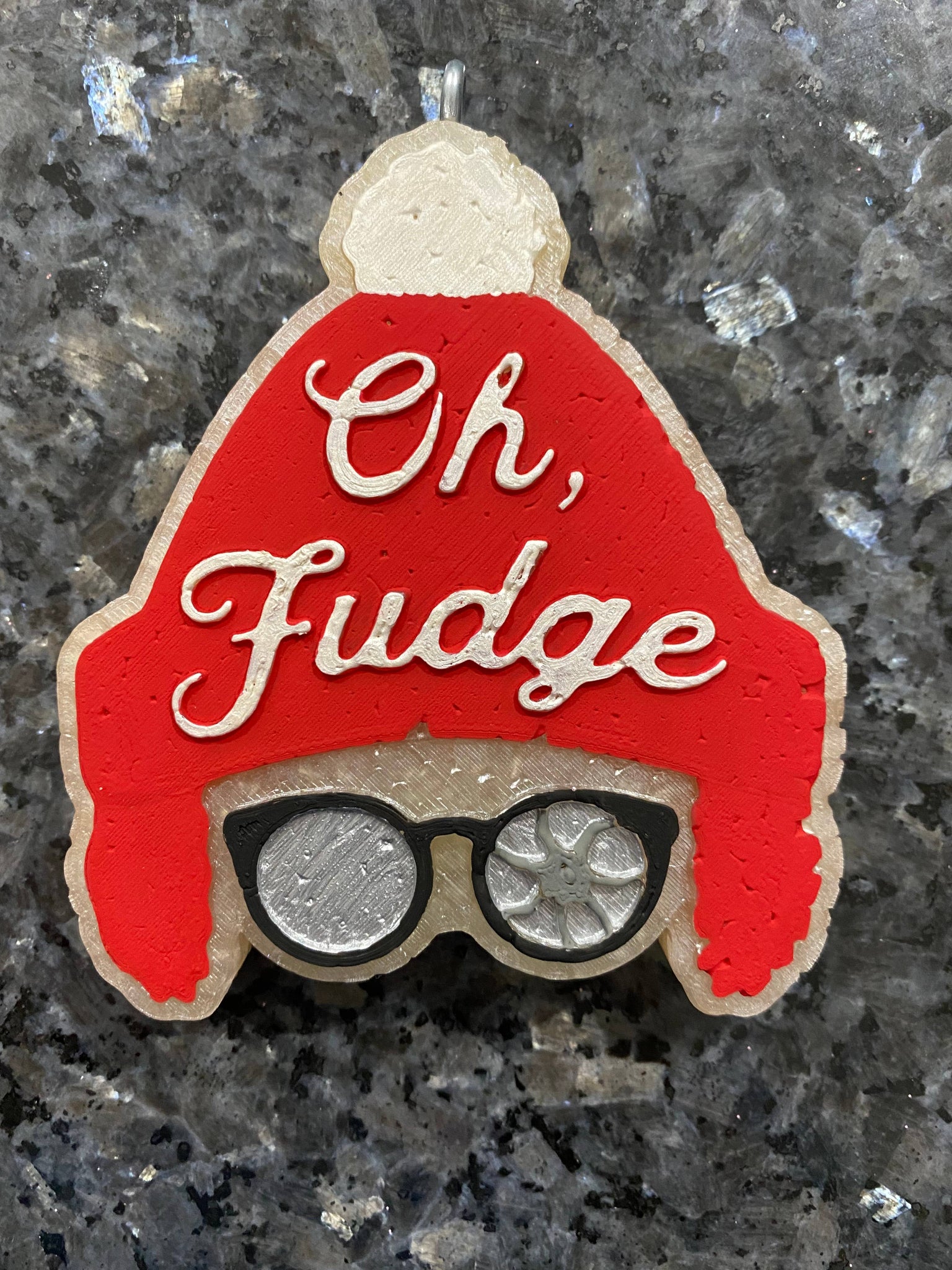 South Texas Siren - Oh Fudge Christmas Hat Air Freshener