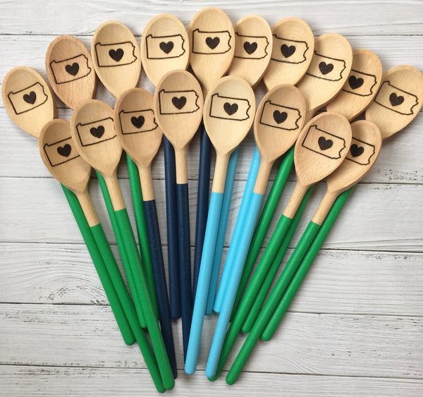 Embellish by Sandra - State Wooden Spoons
