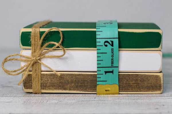 Ruaille Buaille Co - Football book stack | Sports themed decor | Fall tiered tray