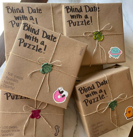 I Love Books and Bows - Blind Date With a Puzzle
