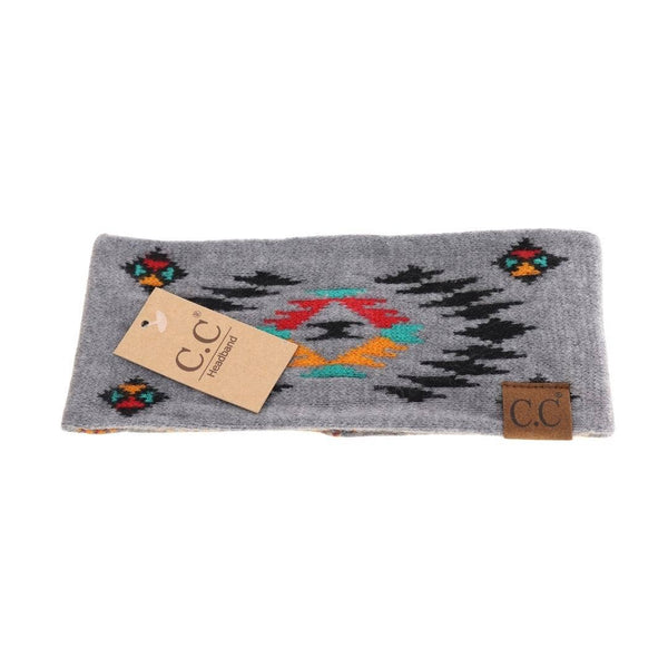 C.C Beanie - Aztec Patterned Women's Fashion Headband