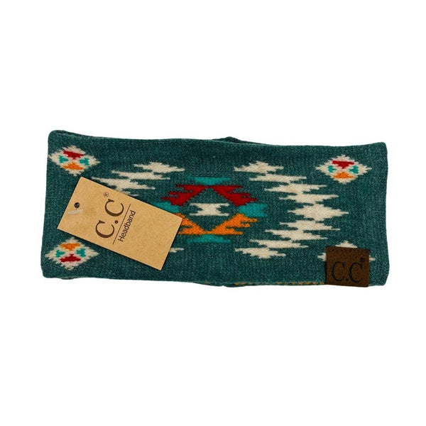 C.C Beanie - Aztec Patterned Women's Fashion Headband