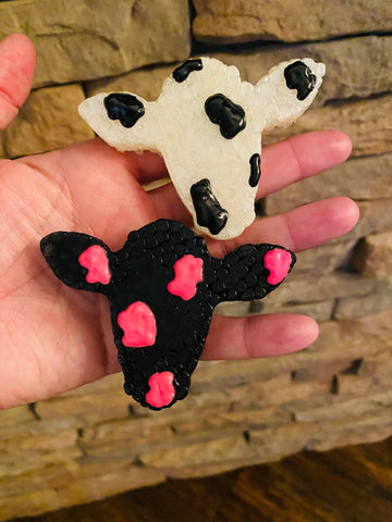 Sassy Fras Couture - Calf Head Vent Clip Car Freshies: Black / Butt Naked