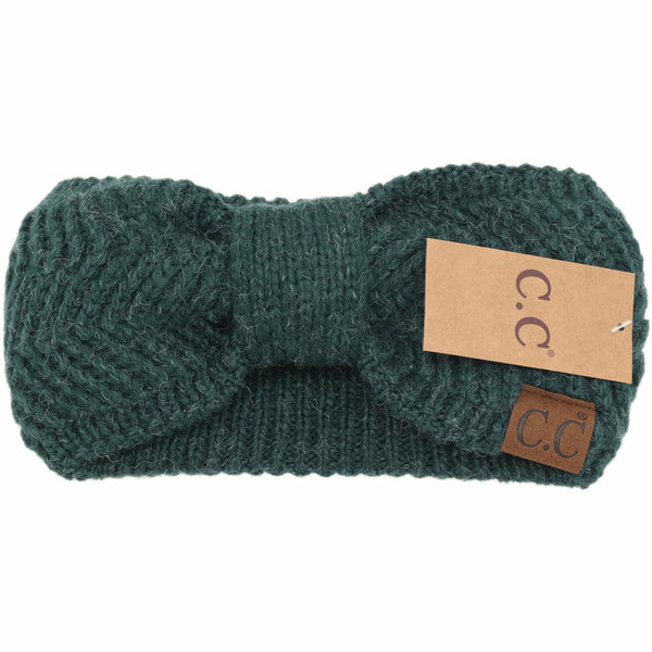 C.C Beanie - Chevron Knit Knot Head Wrap HW9000