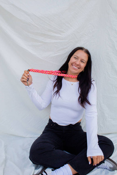 Shop Andi - Andi x Katie Lynn Bright Checkered Lanyard